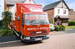 Bedwells Removals Vehicle