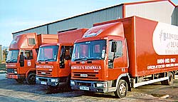 Bedwells Removals Vehicles